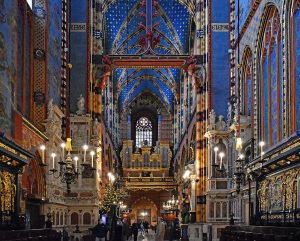 Basilica di Santa Maria a Cracovia, Polonia