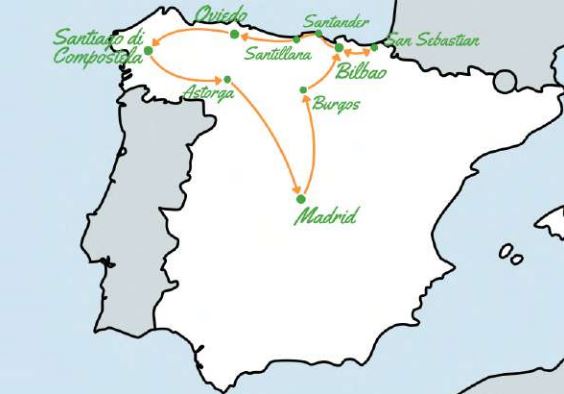 Nord della spagna bilbao